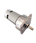 High Torque 775 Dc Gearmotor 24V Mini Reducer, metal housing, compact design, suitable for power tools and DIY builds.