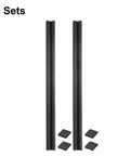 Hella Durable T Slot 2020 Aluminum Extrusion Profile 400mm Length with poly end plugs, used in custom 3D printer and CNC builds.