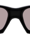 Pro Level Ndy Laser Safety Glasses Featuring OD 10 Plus Block At 990 To 1100 Nm. Front view of rugged black frames with light gray lenses.