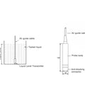 Diagram of 24 Volt DC Liquid Level Sensor With Four To Twenty Milliamp Output 0 To One Meter Range Throw In Type Probe Transmitter