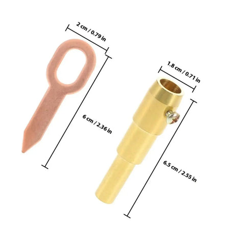 Dent Puller Welder Kit With Iron Dent Pulling Rings For Auto Body Repair DIY Friendly Shaping Tabs dimensions