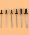 Premium Aluminum Blind Rivet Assortment Kit For DIY Projects With 4 Sizes M2.4 M3.0 M3.2 M4 In Sturdy Box.