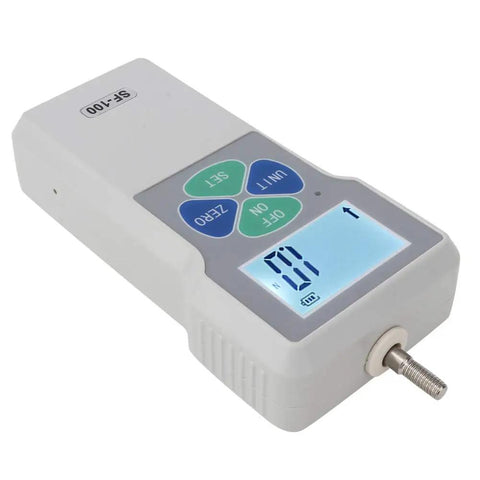 Pro Grade Workhorse Digital Force Gauge Portable Push Pull Tester Meter With 100N Range and Rock Solid Build Big LCD Display