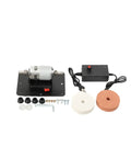 Workhorse Multi Purpose Bench Grinder And Sander With Rock Solid Brushless Motor and Variable Speed Dial, desktop polisher parts.