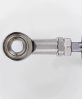2PC Rugged Male Thread Rod End Bearings SAL14T/K M14x1.5 showing sealed ball bearing joint and steel construction.