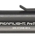 ProTac 2AAA 130 Lumen EDC Flashlight With Alkaline Batteries Included Black Pocket Clip Anti Roll Head IPX7 Waterproof