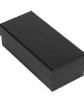 Four Piece Real Deal Agate Drawer Knobs With Gilded Brass Finish And Install Screws Straight Up black packaging box for knobs.
