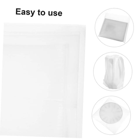 120 Pcs EPE Foam Packing Pouches Super Durable Soft Cushion Bags For Secure Shipping To Keep Your Small Fragile Setup Cell Phones And Gears Safe And Sound With Smooth Inner Lining Always Ready To Roll, showing white foam packaging in various sizes.