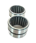 1pc RNA6917 Needle Roller Bearing Without Inner Ring 100x120x63mm, two pre-lubricated steel needle bearings for hydraulic use.
