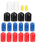 20 Pcs Vacuum Line Cap Kit With Assorted PVC Caps For Cars And Trucks In 1 8th In 3 16th In 1 4th In 3 8th In 5 16th In Durable PVC Material