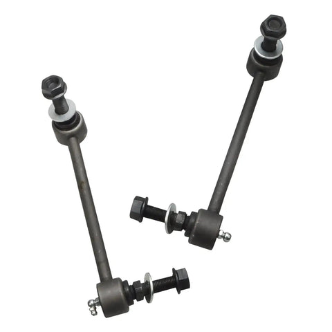 Shop Grade Front Control Arms With Ball Joints Complete Kit Built Tough For Chrysler 300 Dodge Challenger Charger Magnum Rwd Vehicles Straight Swap Restoration, close-up of ball joint and tie links.