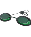 Tough As Nails Safety Goggles For IPL Laser LED And UV Treatments, green polycarbonate lenses and silicone seal.