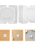 Six Pack Kidproof Cabinet Locks No Drill Easy Install For Cabinets And Fridge Adhesive Latches Keep Curious Little Hands Safe