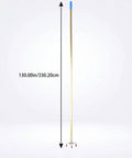 Lightweight aluminum extension pole, 130 inches tall, designed for grabbing high ceiling smoke detectors safely.