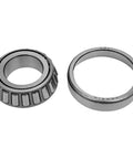 Get Crisp Handling Back With This Drop In Neck Bearing Kit For 1971 Up Harley Davidson Riders OEM grade tapered rollers close-up.