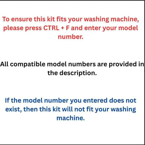 Top Shelf Washer Tub Shaft And Bearing Replacement Kit Compatible With W10435302 Ap5325033 Ps3503261 installation instructions for model numbers.