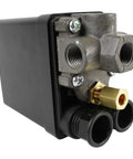 Tough As Nails Aftermarket Pressure Switch For Air Compressors 95 To 125 Psi with four ports and adjustable control.