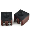 Two Pack Push Button Switch Replacement For Angle Grinder And Polisher Power Tools By Durable Industrial Grade Parts