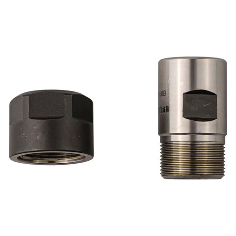 Thread Adapter For ER Collet Chuck Spindle And Motor Rotor Extension Nut Kit ER11 To ER16 Conversion Adapter With Nut
