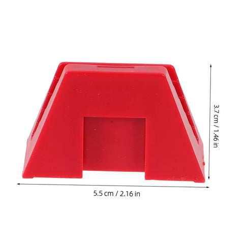 Side view of the 12 Piece Modular Wrench Organizer Tray for Garage and Workshop Durable Plastic Construction Space Saving