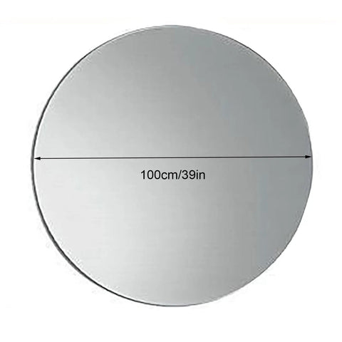 Slick Heavy Duty Stainless Steel Lazy Susan Rotating Turntable For Dining Tables smooth spinning tray with 100cm diameter.