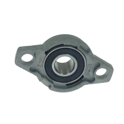25mm Zinc Alloy Pillow Block Bearing For Heavy Duty Horizontal And Vertical Shaft Support angled view with a black inner ring