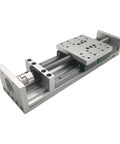Heavy Duty 100 Mm Wide Linear Guide Slide Table Featuring SFU1605 Ball Screw And HGR15 Rails with smooth sliding mechanism.