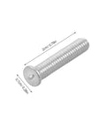 4mm aluminum rivet from 80 Piece Car Dent Puller Kit With 4mm Aluminum Rivet Nuts For Auto Sheet Metal Repair Quick Fix Tool Set