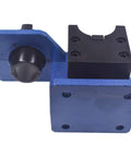 CNC Tool Holder Tapers for BT40 Universal Horizontal and Vertical Mount, Aluminum Seat Cover, High Strength Steel Body