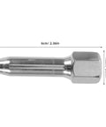 Two Piece Grease Gun Fitting Nozzle Coupler Set For Automotive And Outdoor Use Heavy Duty Steel with dimensions 6cm x 1.5cm