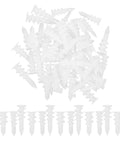300 Pack White Drywall Anchors Kit DIY Ready Self Drilling Heavy Duty Wall Hangers For Picture Hanging And Repairs