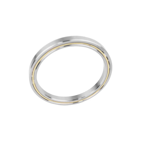 Precision Thin Section Roller Bearing Replacement For KD045XP0 CSXD045 RD045XP0 SD045XP0 with shiny metallic finish and gold detailing.