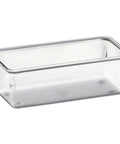 Clear Drawer Organizer Set Of 4 Pieces For Office, Home, Kitchen And Makeup Storage, Grab And Go Crystal Clear Plastic Modular Box Tray