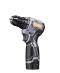 Heavy Duty Cordless Electric Drill and Mini Screwdriver With Rechargeable Lithium Battery Compact Power Driver Tool For Rapid Home Repairs and Quick Diy Tasks Hella Reliable Operation Guaranteed, side view showing compact design.