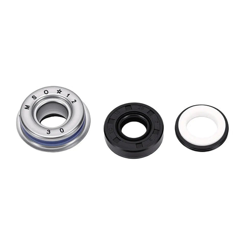 Premium Anti Aging Motorcycle Seal Kit With Tough Oil Seals And Mechanical Rubber Gaskets For VT250 VTR250 Models, three seals in various sizes.