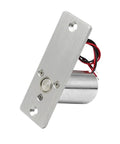 Heavy Duty Electronic Mortise Lock With Drop Bolt Deadbolt And DC 12V Power For Slick Electric Access Control and a metal housing.