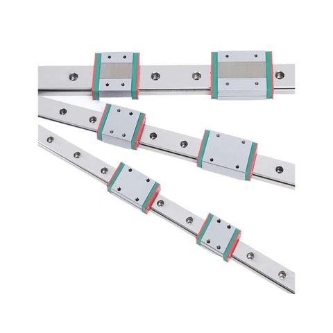 Get High Precision Linear Guide Rail Kit With Smooth MGN And MGW Blocks For CNC Parts Perfect Setup For Your Machine Shop Projects Without Hassle Fast Shipping silver linear rails with MGN blocks