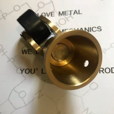 Solid Brass Swivel Castor Wheels With Smooth Rubber Glides For Heavy Furniture Vintage Antique Dining Chair Casters close-up of wheel cup.