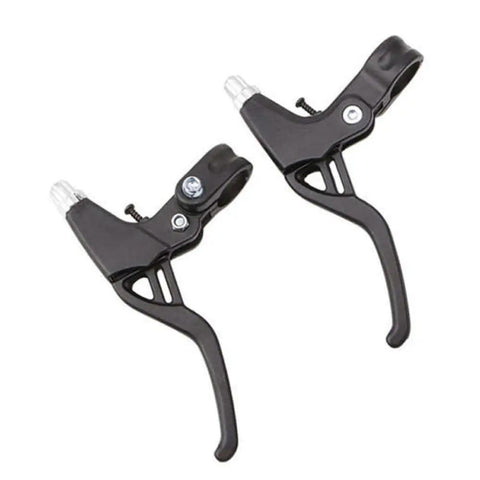 Four Finger Aluminum Brake Levers Set 2 Pack For Mountain Road BMX Bikes 22mm Diameter 2.2cm Lightweight Durable V Brake Cantilever Compatible