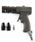 Heavy Duty Adjustable Pneumatic Rivet Nut Gun With Quick Swap Self Locking Snout And Thread Insert Puller For Sheet Metal Works.