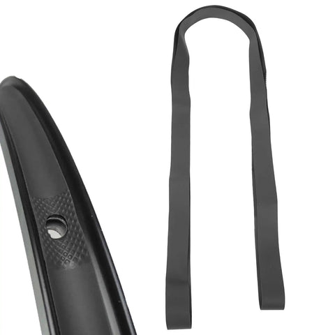 Rim Liner Tape for Bike Rims 20 24 26 27.5 29 700C Lightweight Inner Tube Cushion and Puncture Shield for Road and Mountain Bikes shown.