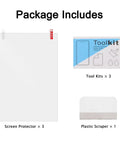 Straight Up Superior Screen Protector For 8.9 Inch Resin 3D Printer Display With Smooth As Glass Feel And Top Tier Scratch Shield, package contents.