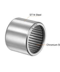 B1616 Needle Roller Bearing Full Complement Drawn Cup Open 1 Inch Bore 1.25 Inch Outer Diameter, ST14 and Chromium Steel
