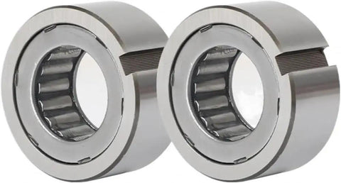 Tough As Nails B214 One Way Cam Clutch Needle Roller Bearing With Precision Keyway 79.356Mm Shaft pair, showcasing durable design.