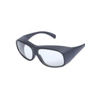 Built Tough Laser Protection Goggles Offering Ridiculous OD6 Plus Shielding For 2940 Nm Erbium Medical Lasers in true black finish.