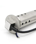 Rock Solid 0 190 Ohm Holding Tank Level Sensor showing detailed 316 stainless steel housing and wiring connections.