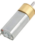 Tiny But Mighty DC 12V Mini Planetary Gearbox Motor With All Brass Reducer 6mm Shaft Micro Speed Reduction High Torque Low Noise
