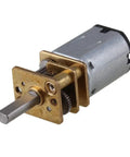 Sweet 3V DC Gear Motor With 10MM Output Shaft 12MM Miniature Metal GA12 N20 200 RPM showing metal housing and output shaft.