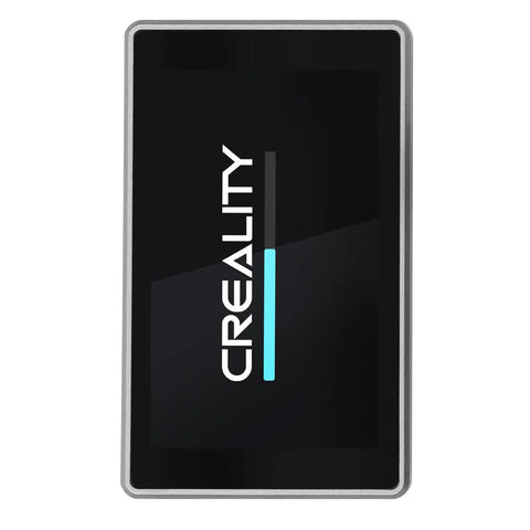 Fresh 4.3 Inch Touch Screen Kit For 3D Printers Hella Easy Setup With Crisp 480X400 Display showing a sleek interface and Creality logo.
