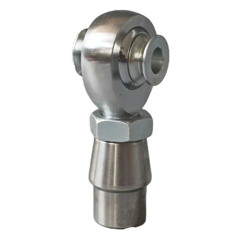 Rock Solid Heavy Duty Rose Joint Rod Ends With M12 Right Thread For Suspension Steering And Linkage Upgrades showing a durable chromoly rod end.